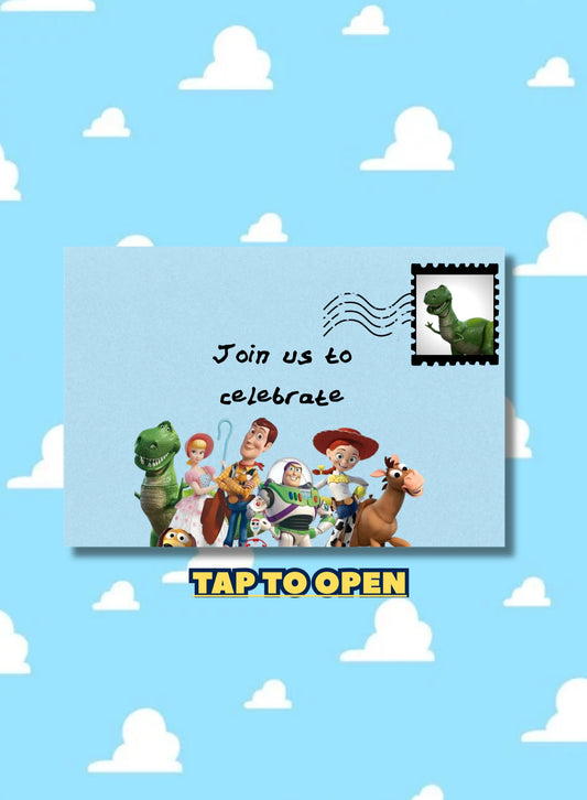 Toy Story Birthday Invitation