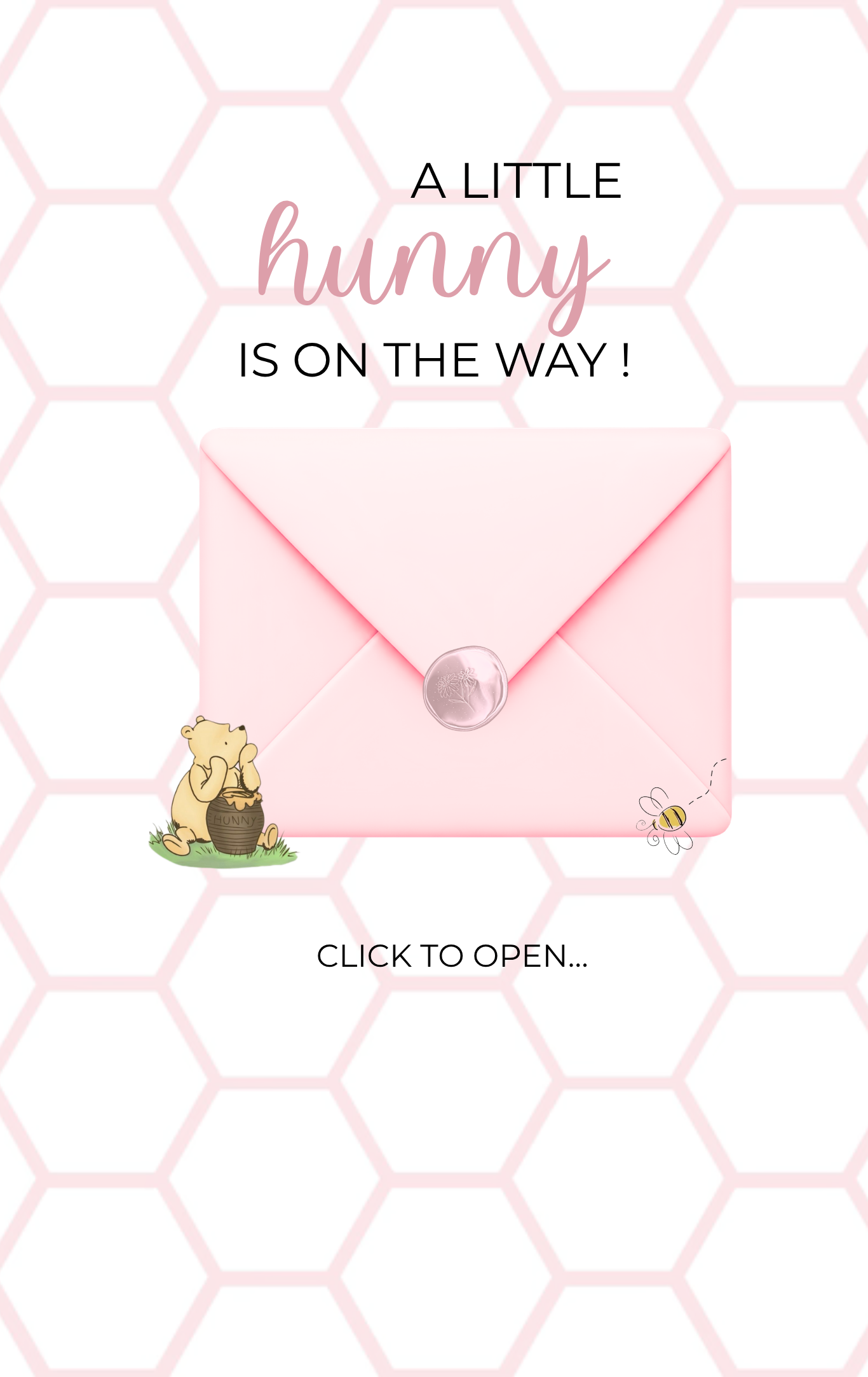 Winnie the Pooh Baby Shower Invitation| Baby Girls